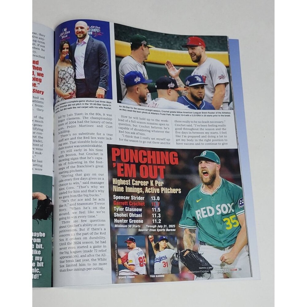 Baseball Digest Issue Featuring Cal Raleigh Magazine - Picture 3 of 4